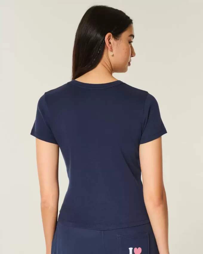 Number Graphic Baby Tee