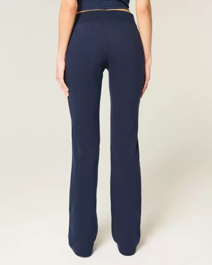 Number Graphic Bootcut Sweatpants
