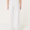 NYC Graphic Fleece Wide-Leg Pants