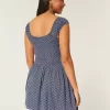 Off-the-Shoulder Asymmetrical Hem Mini Dress