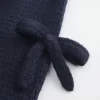 Off-the-Shoulder Bow Applique Sweater Off-the-Shoulder Bow Applique Sweater
