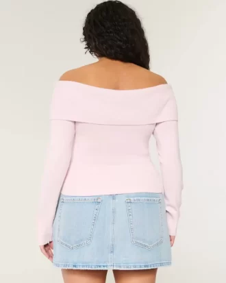 Off-the-Shoulder Sweater