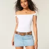 Off-the-Shoulder Tie Sleeve Top Off-the-Shoulder Tie Sleeve Top