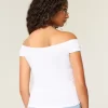 Off-the-Shoulder Tie Sleeve Top Off-the-Shoulder Tie Sleeve Top