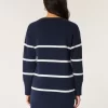On/Off the shoulder Jersey Sweater Dress