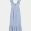 On/Off-the-Shoulder Maxi Dress