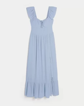 On/Off-the-Shoulder Maxi Dress