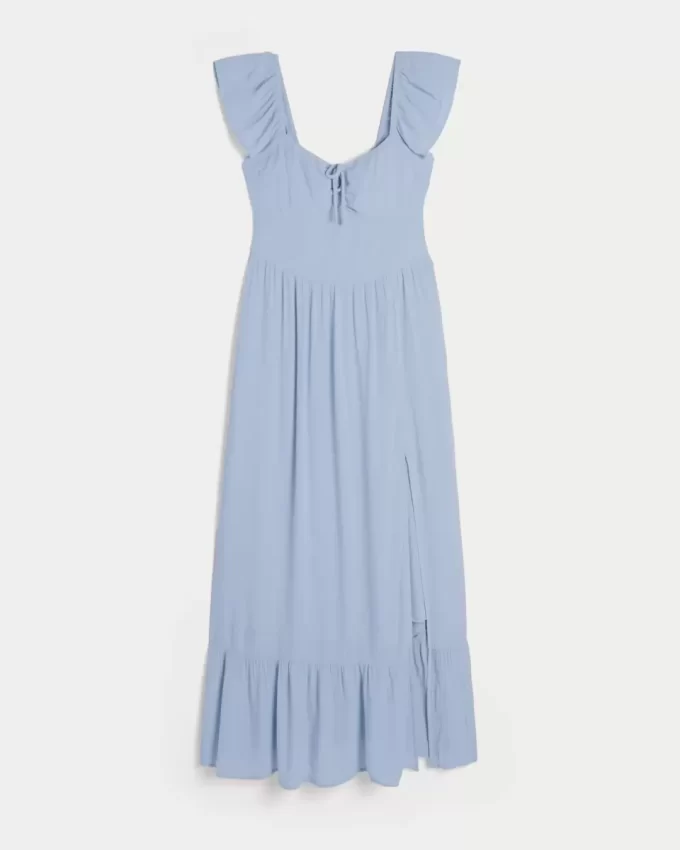 On/Off-the-Shoulder Maxi Dress