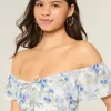 On/Off-the-Shoulder Maxi Dress