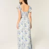 On/Off-the-Shoulder Maxi Dress