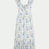On/Off-the-Shoulder Maxi Dress