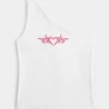 One-Shoulder Heart Graphic Tank One-Shoulder Heart Graphic Tank