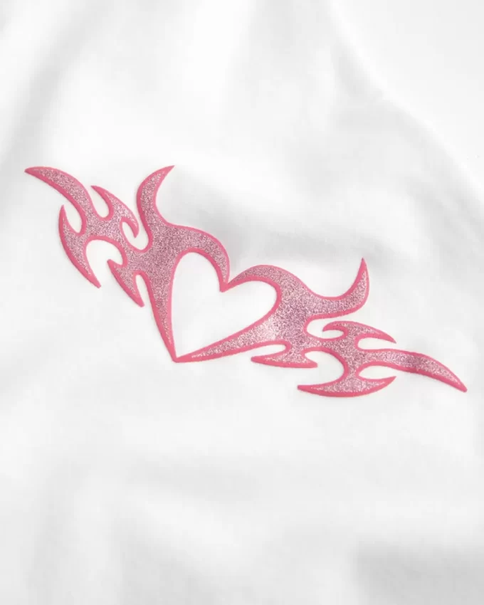 One-Shoulder Heart Graphic Tank One-Shoulder Heart Graphic Tank