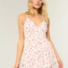 Open-Back Babydoll Romper