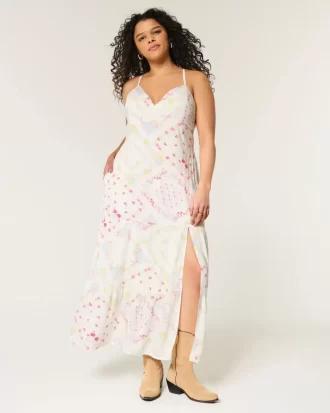 Open Back Maxi Dress