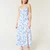 Open Back Maxi Dress