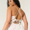Open Back Maxi Dress