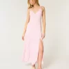 Open Back Maxi Dress
