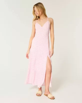 Open Back Maxi Dress
