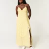 Open Back Maxi Dress