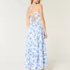 Open Back Maxi Dress