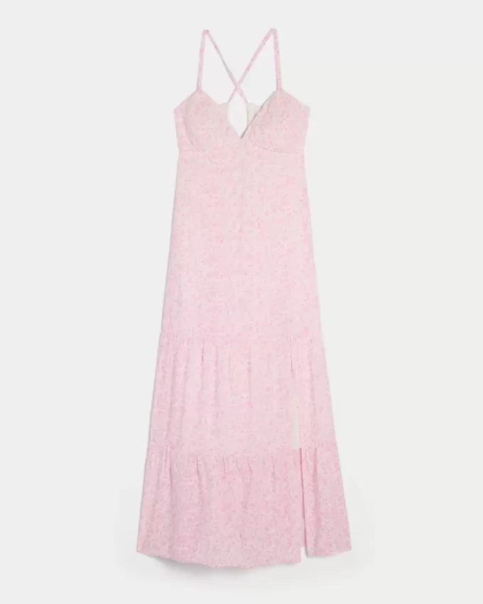 Open Back Maxi Dress
