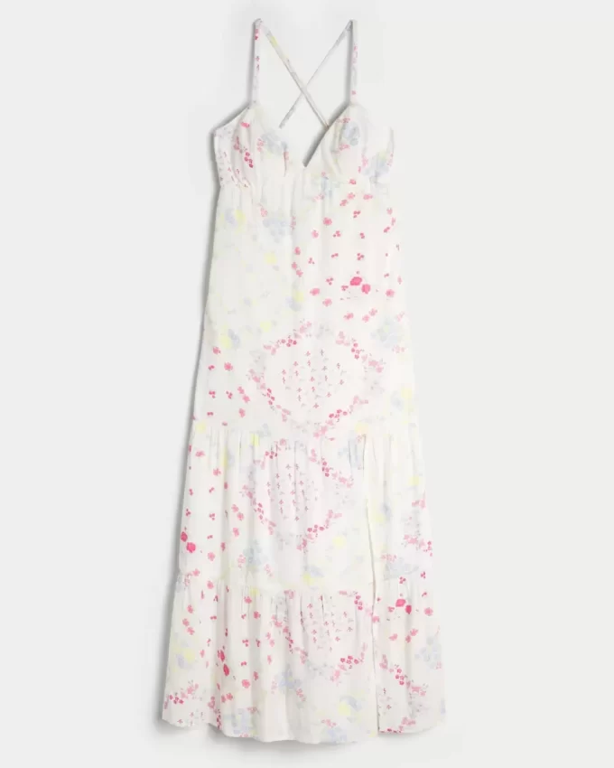 Open Back Maxi Dress