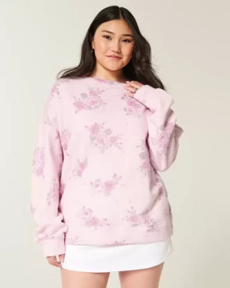 Oversized Back Bow Sweatshirt