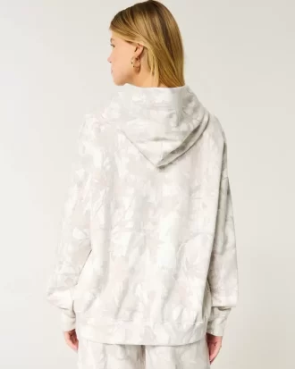Oversized Camo Hoodie