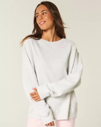 Oversized Class of ’26 Back Bow Sweatshirt