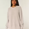 Oversized Crew Sweater