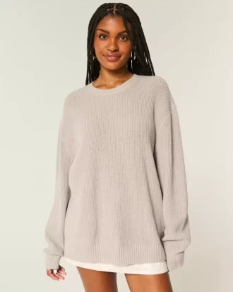 Oversized Crew Sweater