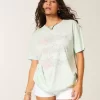 Oversized Fish Graphic Tee