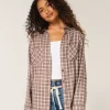 Oversized Flannel Shirt