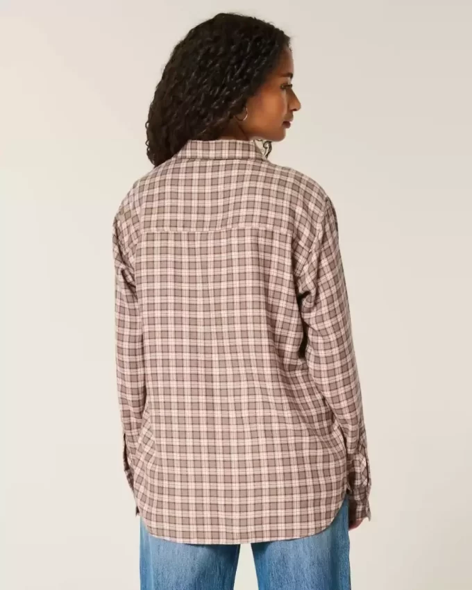 Oversized Flannel Shirt