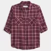 Oversized Flannel Shirt