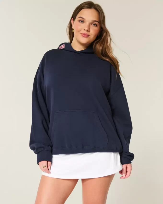 Oversized Fruit Graphic Hoodie Oversized Fruit Graphic Hoodie