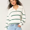 Oversized Half-Zip Sweater