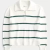 Oversized Half-Zip Sweater