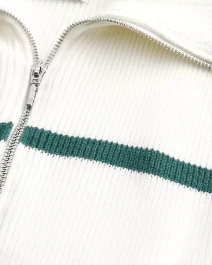 Oversized Half-Zip Sweater