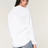 Oversized Linen-Blend Shirt