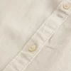 Oversized Linen-Blend Shirt