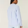 Oversized Linen-Blend Shirt