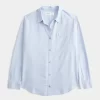 Oversized Linen-Blend Shirt
