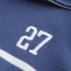Oversized Number Graphic Half-Zip Sweater Oversized Number Graphic Half-Zip Sweater