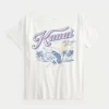 Oversized Off-the-Shoulder Kauai Graphic Tee Oversized Off-the-Shoulder Kauai Graphic Tee