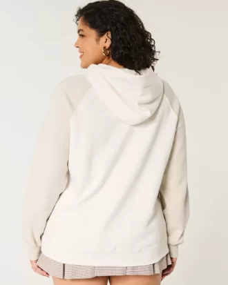 Oversized USA Graphic Hoodie