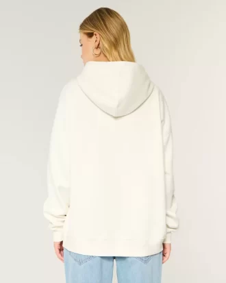 Oversized USA Graphic Hoodie