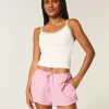 Oxford Cotton Tie Shorts