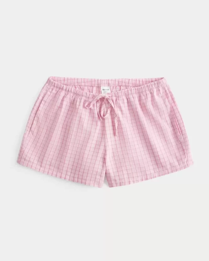 Oxford Cotton Tie Shorts